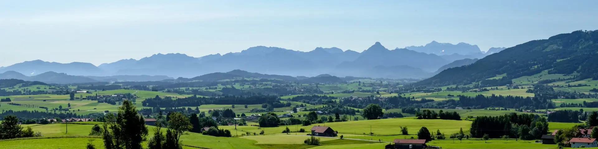 Zentrale Lage von Oy-Mittelberg im Allgäu